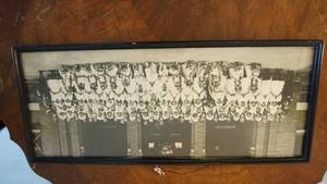 lot 376 image: 19 x 8  antique photoCommunion