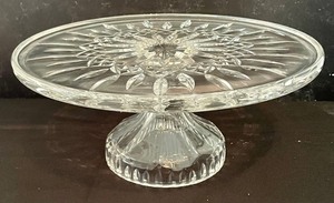 lot 27 image: Waterford Crystal Pedestal Cake Plate