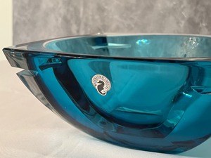lot 114 image: Waterford Metra Turquoise Bowl