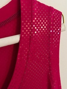 lot 111 image: St. John Shimmery Sleeveless Tank in Hot Pink