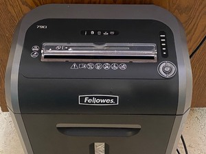 lot 215 image: Fellowes Brand Paper Shredder