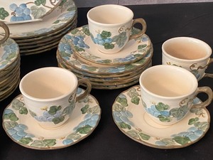 lot 248 image: Partial Set of Poppytrail Dishes by Metlox