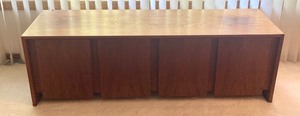 lot 230 image: Vintage Low Credenza