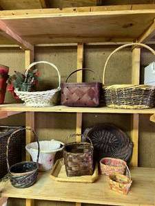 Lot 1 - Variety of Baskets