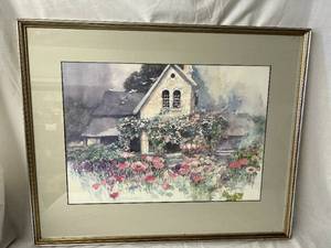 Signed Original Watercolor - Darton 1986