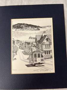 Lot of 4 Drawings