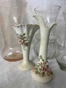Lot of Glass Vases