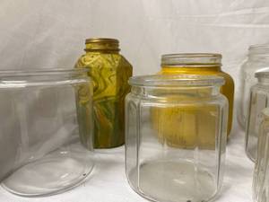 Lot of Variety of Large Jars & Containers