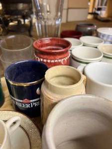 Lot of Mugs & Glasses