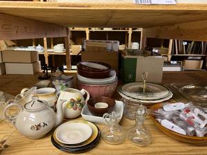 Bowls, Pitchers, Tea Pots & More