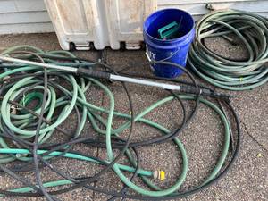 Garden Hoses, Sprinklers & Container