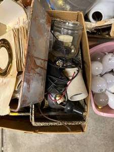 Lot of Lamp Supplies