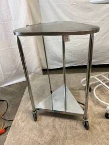 Lot of 2 Flip Top Hamper Stands - Great Working Condition