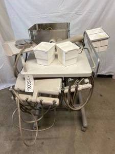 WOW MSRP $8000&nbspA-dec Cascade 2671 Duo Dental Delivery System Cart With Lot Of Extras Recently Removed From Working Environment 1st Pic Is Stock Pic Rest Are Actual Item