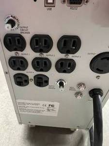 MSRP $3000 POWERVAR INDUSTRIAL&nbspMEDICAL GRADE UNINTERUPTIBLE POWER MANAGER&nbspABCE3000-11 Power Supply&nbspUPS SYSTEM FOR OFFICE COMPUTER HEALTH CARE CENTERS BACKUP SYSTEMS - SEE ATTACHED SPEC SHEET FOR MORE INFO - TESTED AS WORKING