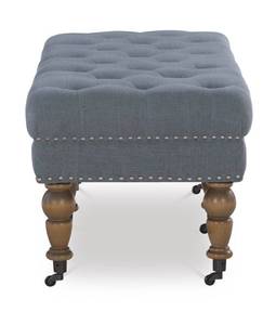 lot 22 image: Isabelle 50 Bench - Charcoal