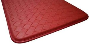 lot 82 image: Premium Anti-Fatigue Standing Comfort Mat for Home and Office 18 X 30 (Red)