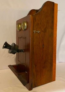 lot 72 image: Vintage Wall Mount Phone