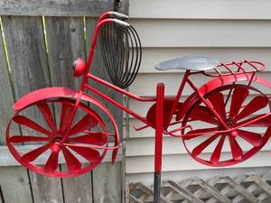 lot 159 image: Metal Bicycle Wind Sculpture