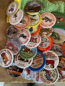 lot 147 image: Large Lot of Tractor Themed Buttons
