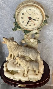 lot 106 image: Collection of Wolf Figurine Collectibles