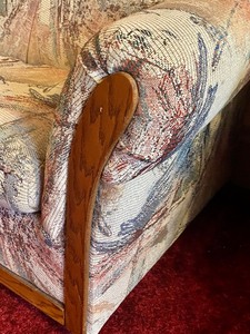 lot 110 image: Vintage Contemporary Style Sofa