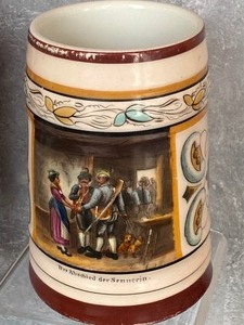 lot 116 image: Four Collectible Vintage Steins