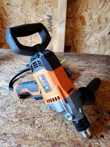 lot 19 image: Ridgid Corded 12 Spade Handle Mud Mixer Model R7122
