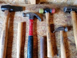 lot 27 image: Assorted Hammers  Mallets Lot
