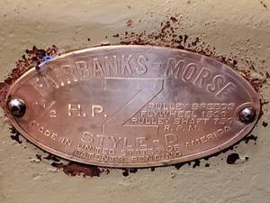 lot 31 image: Fairbanks & Morse Hit & Miss Engine