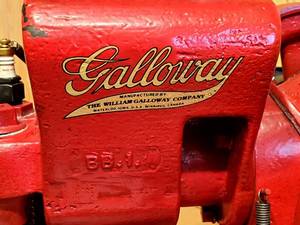 lot 35 image: William Gallow Company Hit & Miss Engine