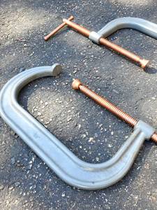 lot 191 image: Like New (2) 10 C-Clamps