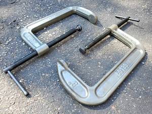 lot 192 image: Like New (2) 8 C-Clamps
