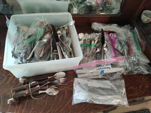 Collection Of Mainly Stainless Flatware