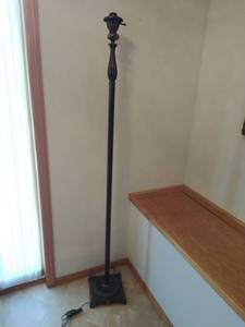 Metal Floor Lamp with Shade