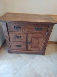Old Wash Basin Cabinet