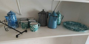 Collection of Graniteware
