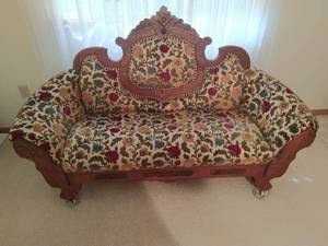 Eastlake Style Loveseat Settee