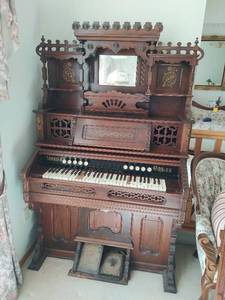 Antique Pump Organ by Moline