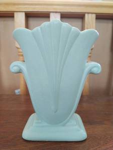Vintage Light Blue Redwing Vase