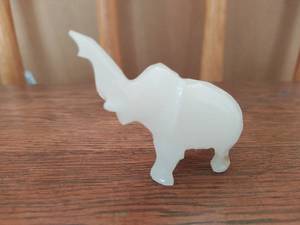 Onyx Elephant Figurine