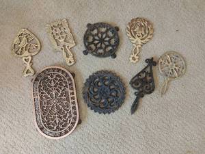 Collection of Iron Trivets