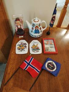 Collection of Norwegian Themed Decor