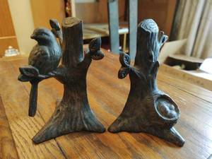 Pair of Metal Bookends