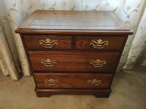 Three Drawer End TableNightstand