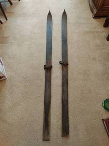 Pair of Vintage Skis