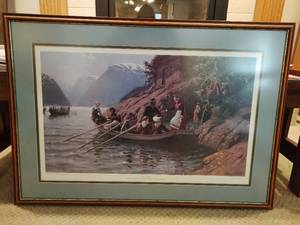 Hans Dahl Bridal Procession in Sogn Signed & Numbered Print