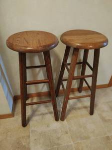 Pair of Old Stools