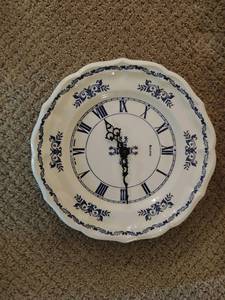 Bulova Plate Wall Clock