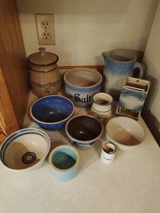 Collection of Pottery, Crocks, & More